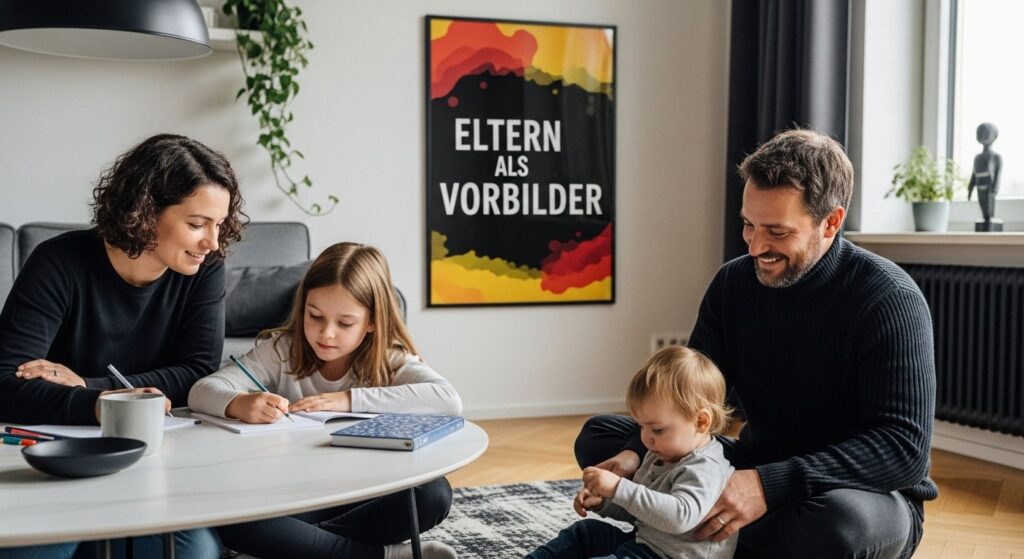 Eltern als Vorbilder, Familie, Alltag