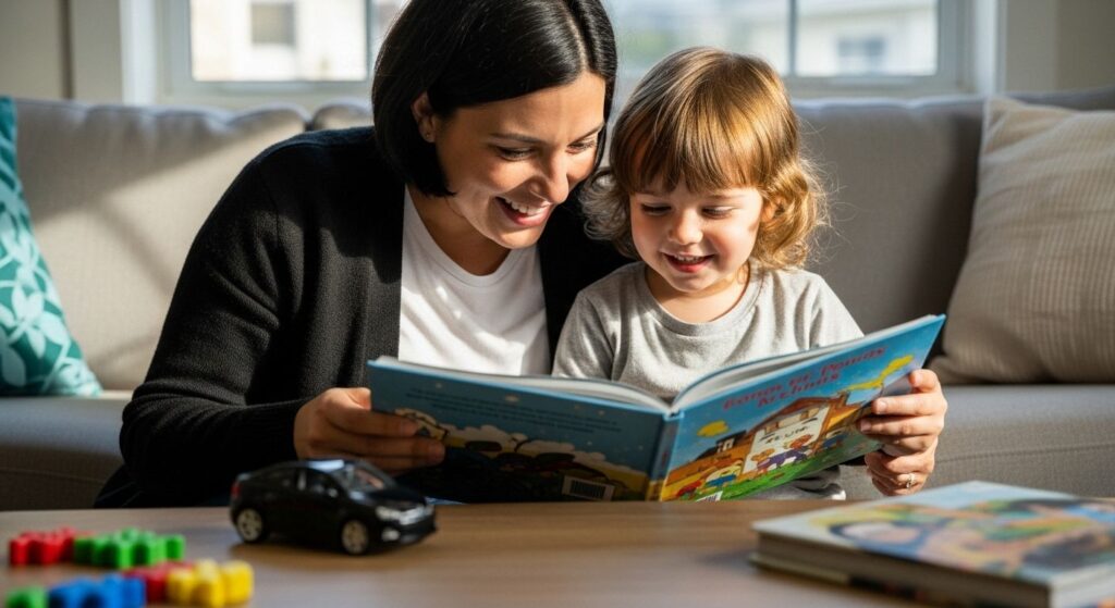 gemeinsames Vorlesen, emotionale Bindung