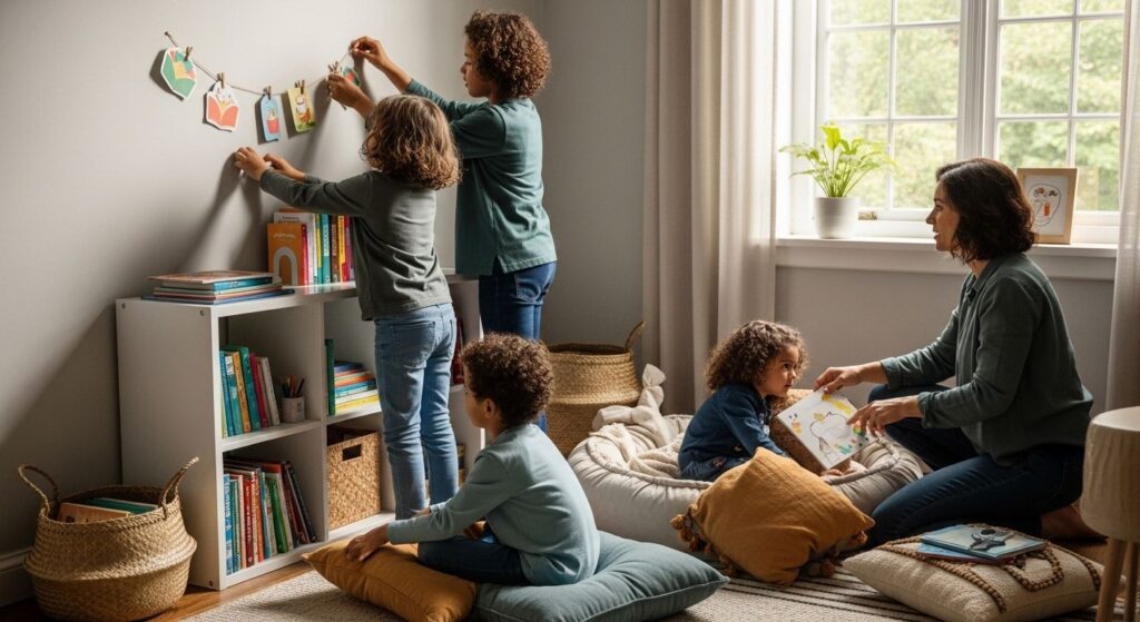 lesen kinder leseecke