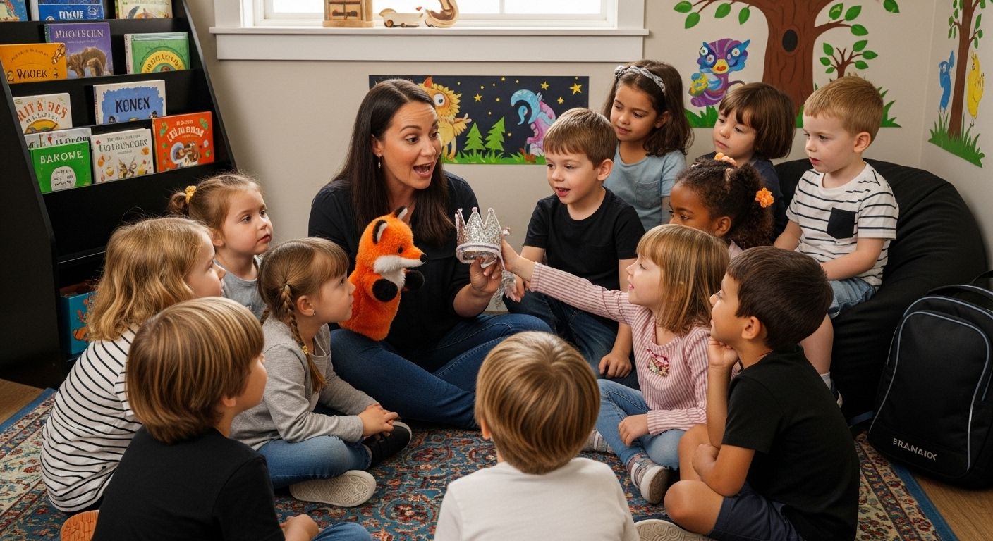 fantasiegeschichte kindergarten erzählstunde