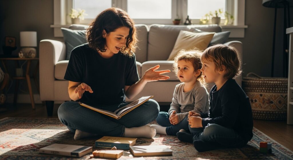 storytelling für eltern, Familienalltag