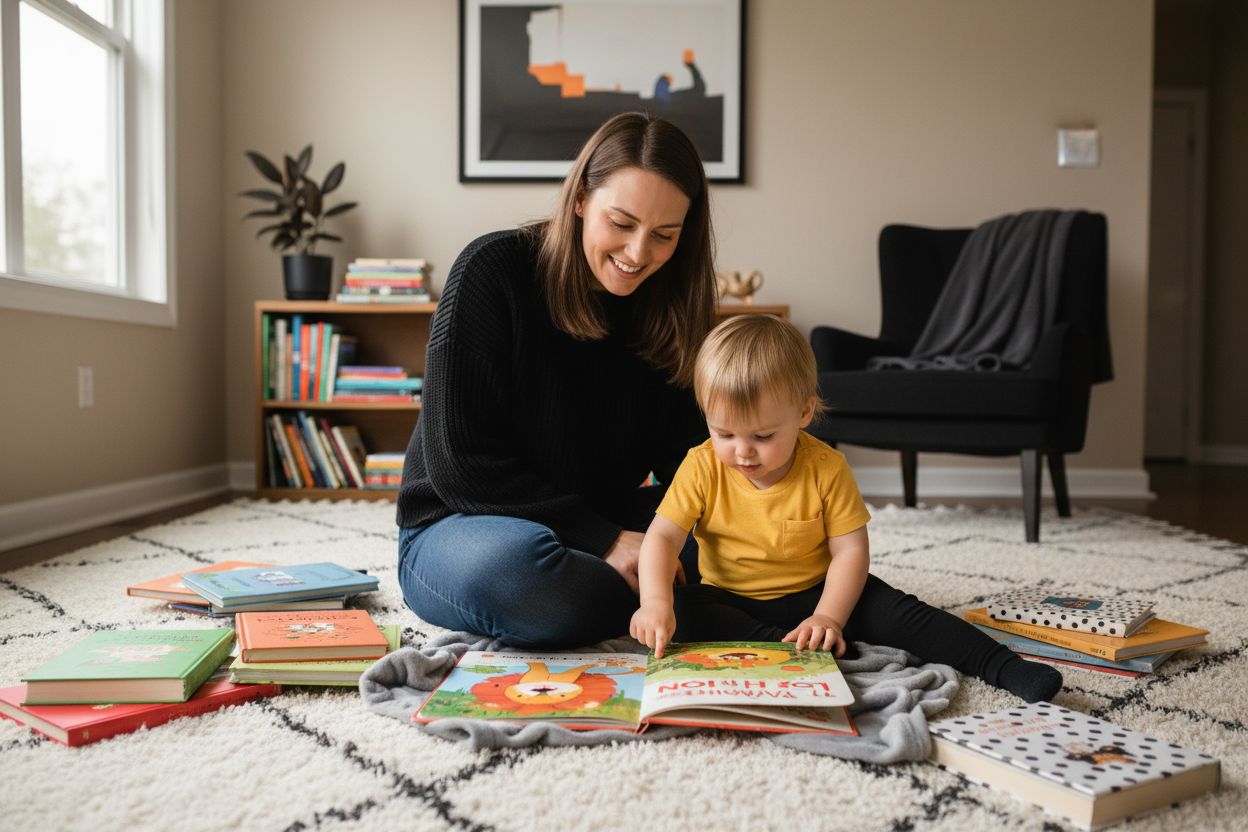 altersgerechte geschichten auswählen, kinderbücher, eltern-kind lesesituation