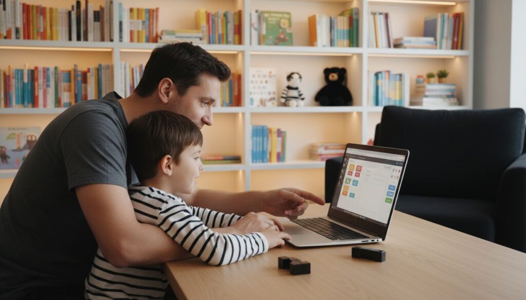 Familie Story-Generator Wohnzimmer