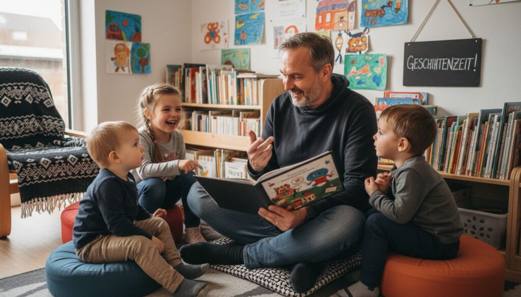 Sprachförderung Kita Lesesituation