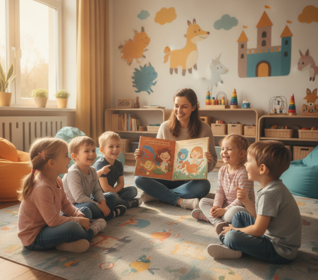 Kurze lustige Kindergeschichten für Kindergarten
