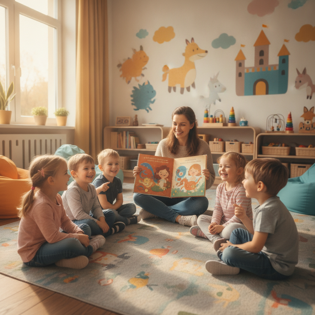Kurze lustige Kindergeschichten für Kindergarten