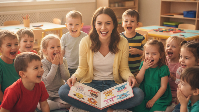 Kurze lustige Kindergeschichten für Kindergarten