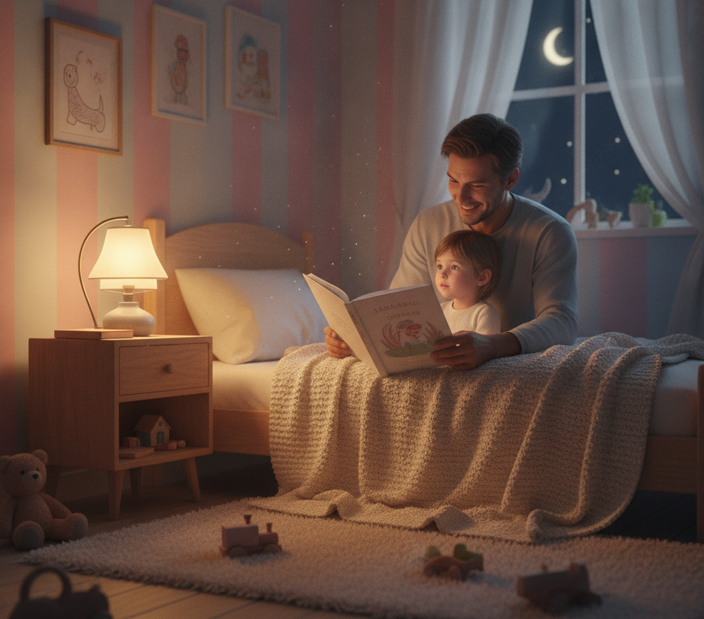 wie lange sollte eine gute nacht geschichte für kinder sein