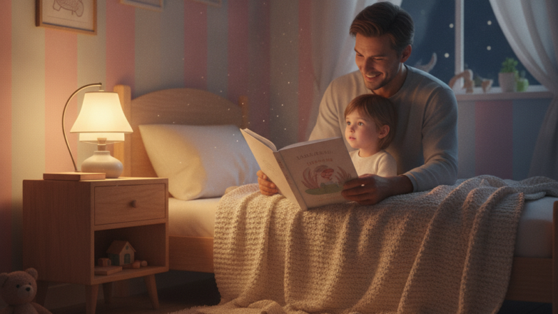 wie lange sollte eine gute nacht geschichte für kinder sein