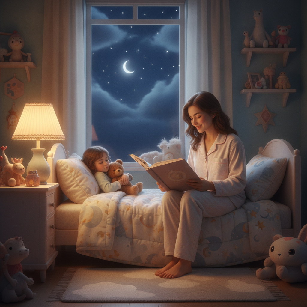 wie lange sollte eine gute nacht geschichte für kinder sein